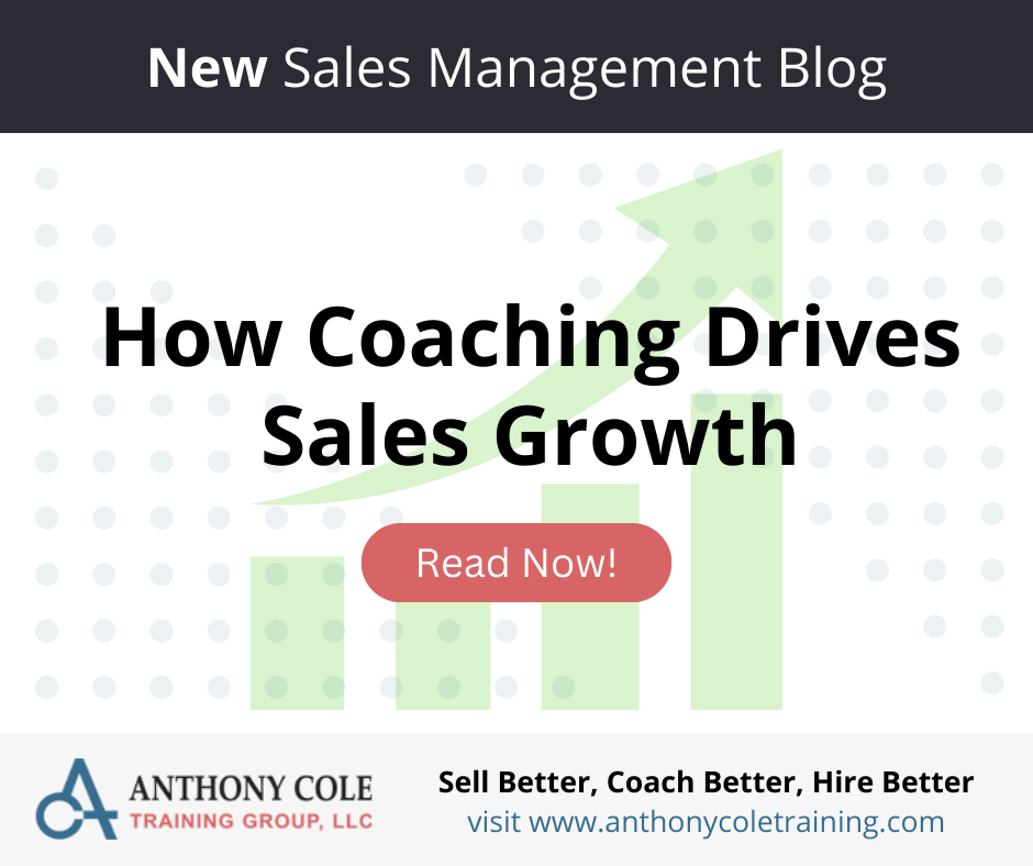 How Coaching Drives Sales Growth
